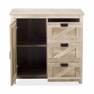MUEBLE RUSTICO 3 CAJONES 1...