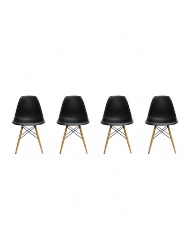 PACK 4 SILLAS EAMES COLOR...