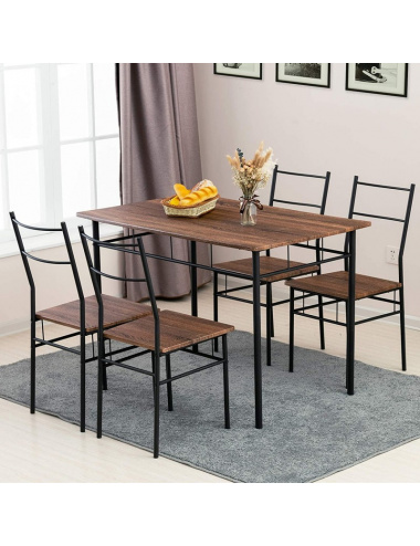 JUEGO DE COMEDOR MECOR + 4...