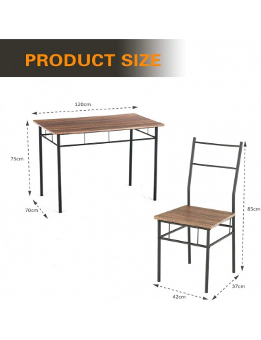 JUEGO DE COMEDOR MECOR + 4...