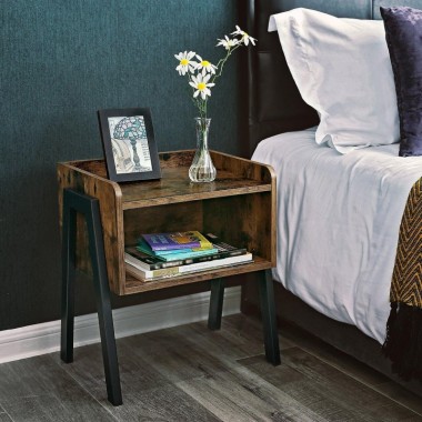 Velador Madera Dust