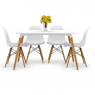 MESA EAMES 120x80cm